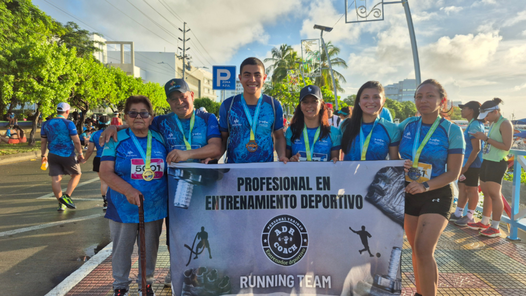 San Andrés corrió en la Maratón Siete Colores